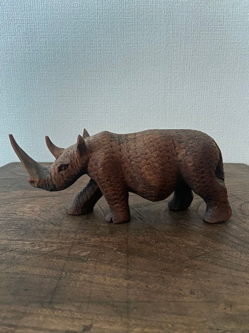 西アフリカ ヴィンテージ 古木彫 サイ一刀彫｜1920-40年代 古道具坂田