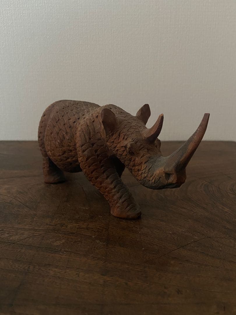 西アフリカ ヴィンテージ 古木彫 サイ一刀彫｜1920-40年代 古道具坂田