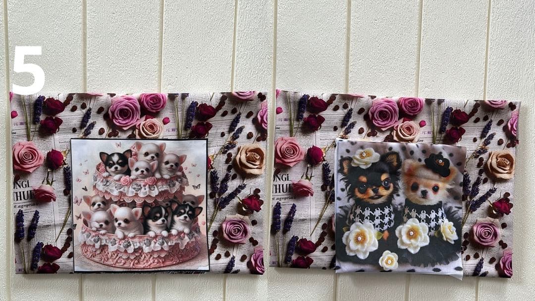 わんちゃんパネルご確認用