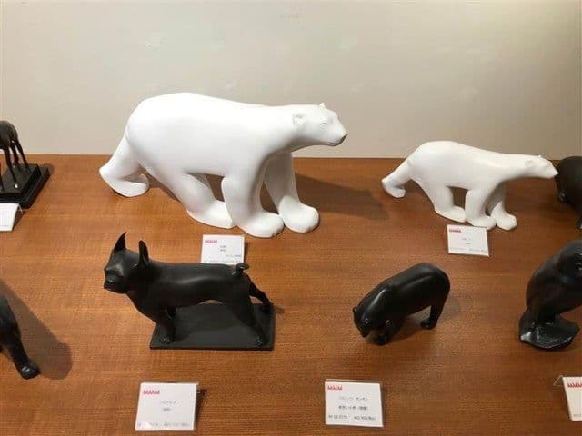 フランソワ　ポンポン　ルーブル美術館　ムラージュ工房　大型　シロクマ　オブジェ