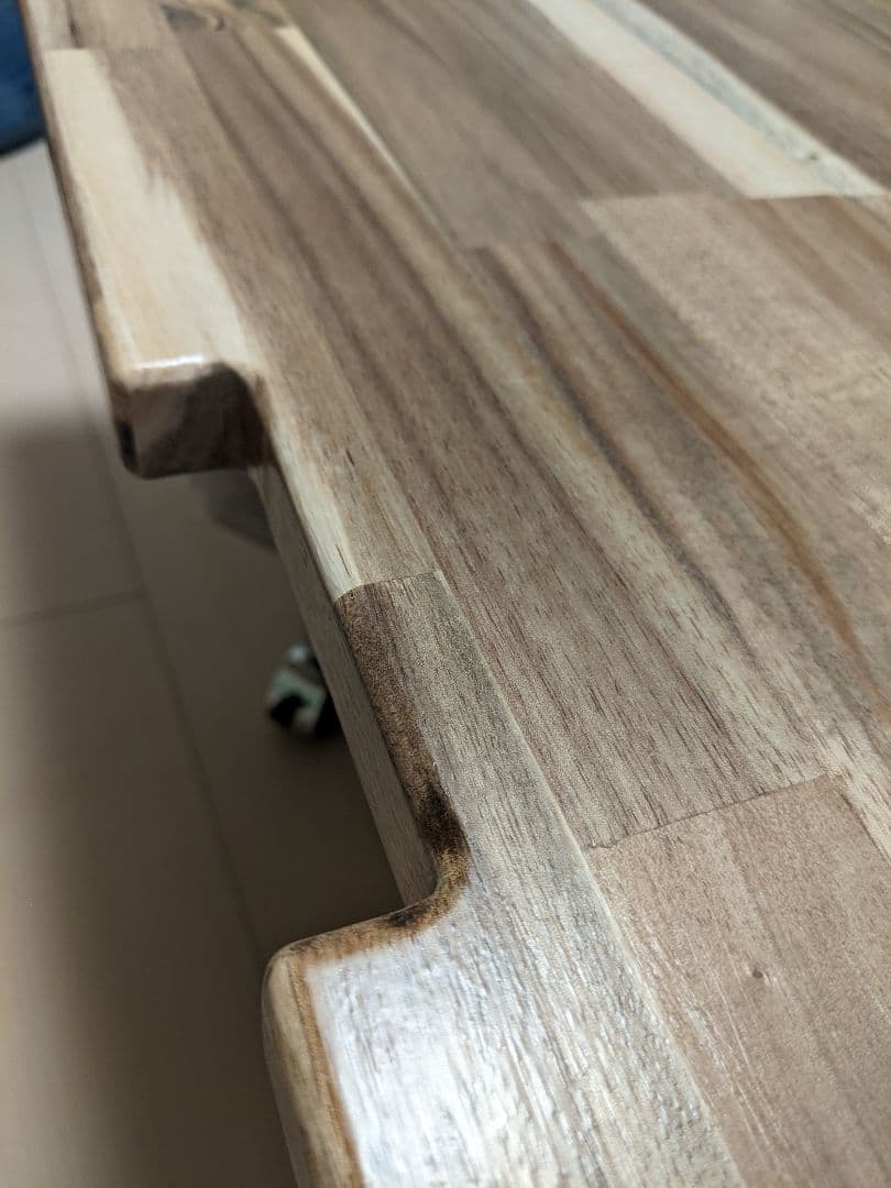 オーダー天板】アカシアテーブル天板（ウレタンニスつや消クリア）約