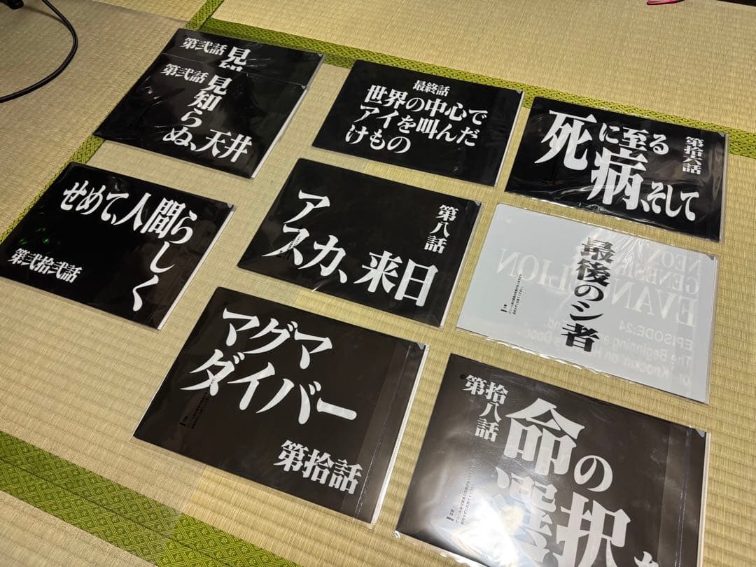 一番くじエヴァンゲリオン　ラストワン賞　B賞　C賞+おまけ　計13点