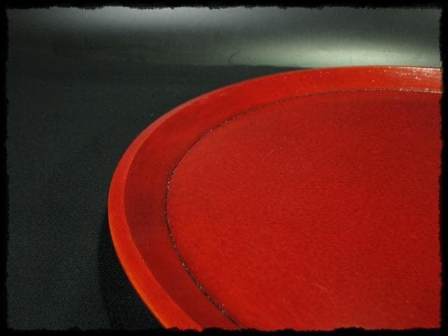 官休庵好 点前盆 武者小路 千家 略盆点前 木製 f172