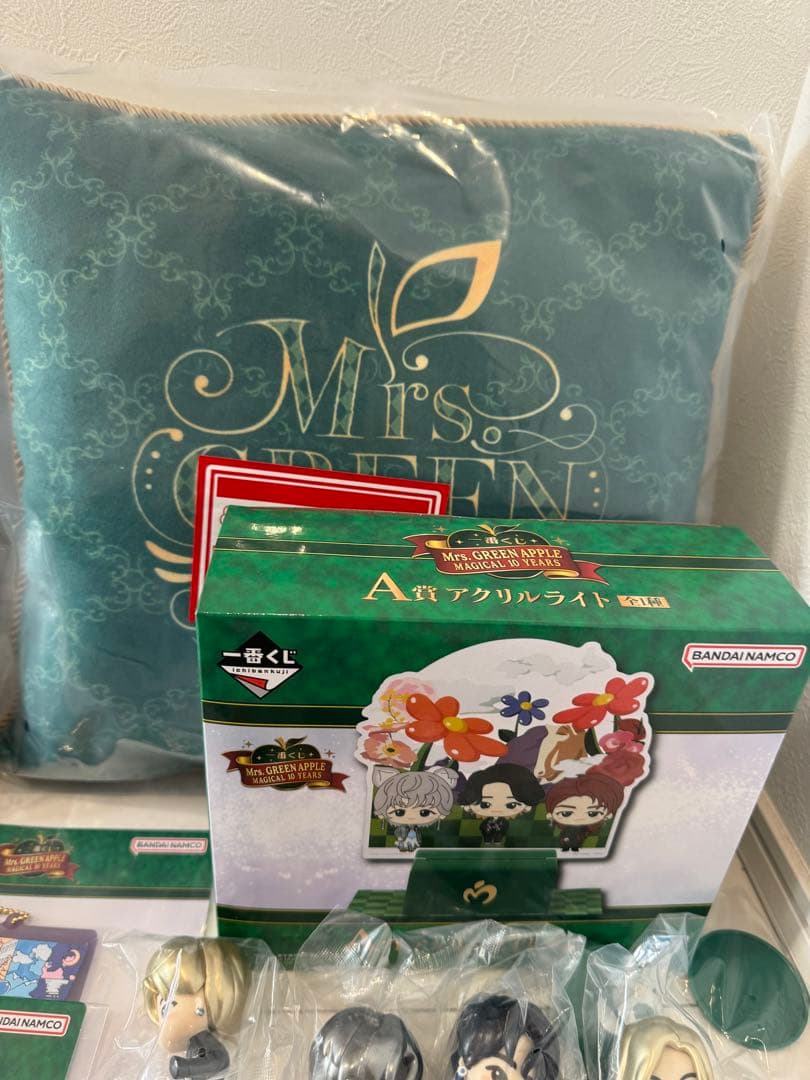 【未開封】Mrs. GREEN APPLE 一番くじABCDEF賞、ラストコンプ