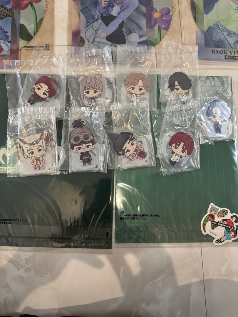 【未開封】Mrs. GREEN APPLE 一番くじABCDEF賞、ラストコンプ