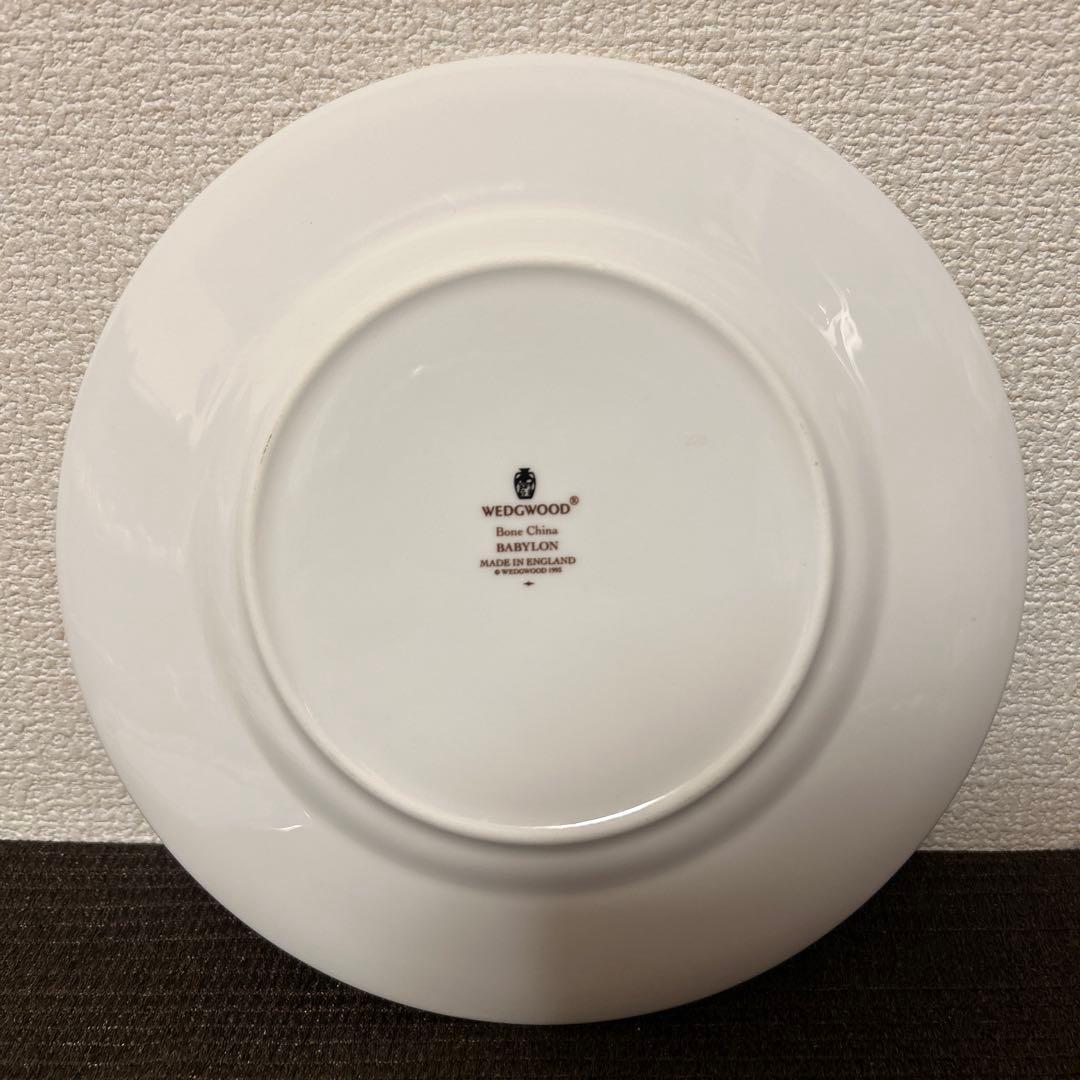 ウェッジウッド　バビロン　デザートプレート　20.5cm