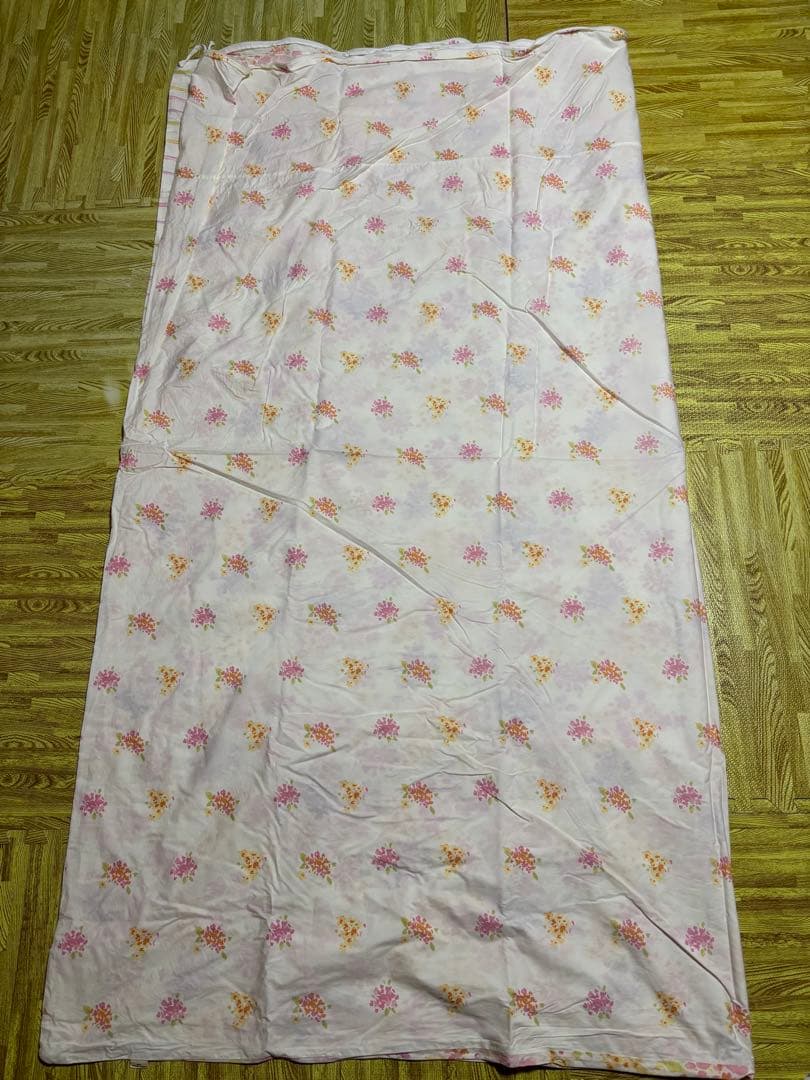 ローラアシュレイ　アメリ　花柄ベッドカバー　ダブル