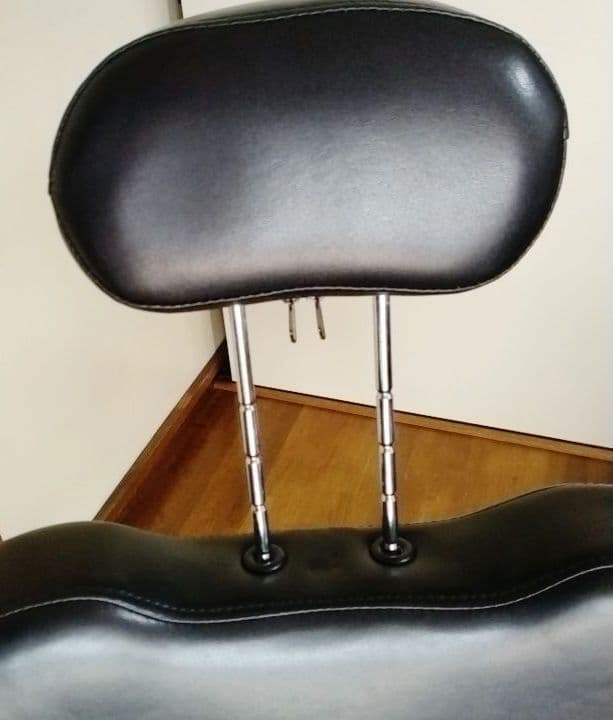 【美容室用・業務用】回転椅子ヘッドレスト付き