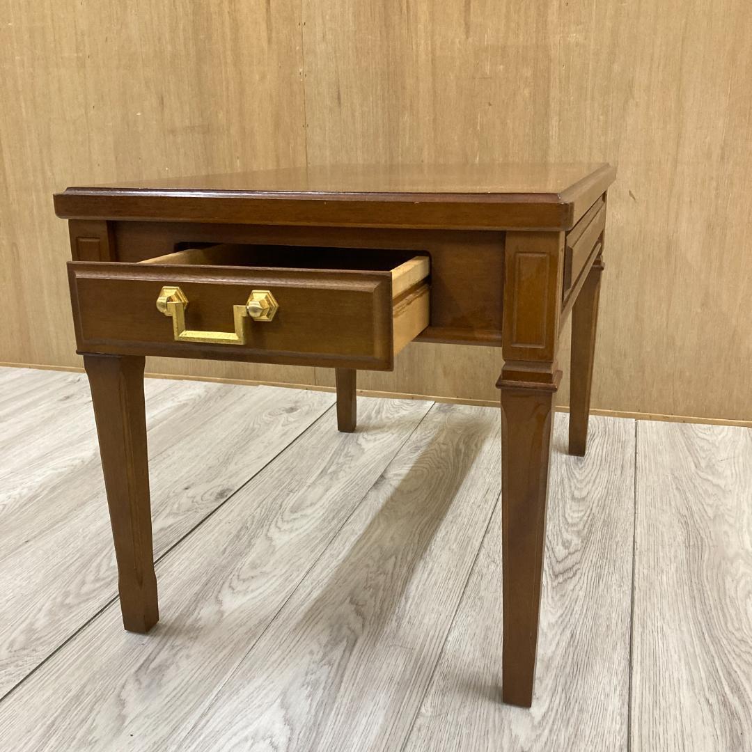 【マルニ】地中海シリーズ　サイドテーブル　引き出し付