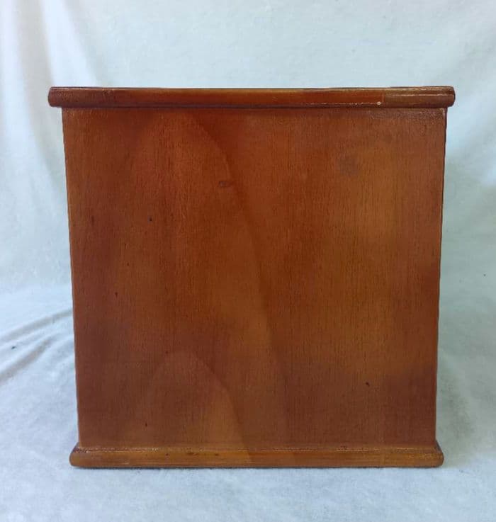 引き出し付き蝿帳　収納棚　両面開き　食器棚　食品保存キャビネット　レトロ