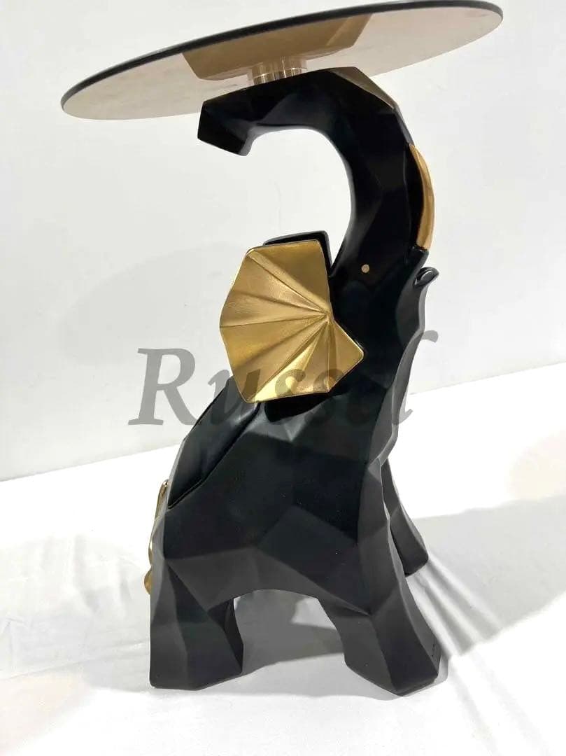 ゾウ サイドテーブル  多機能収納 オブジェ コーヒーテーブル インテリア ぞう