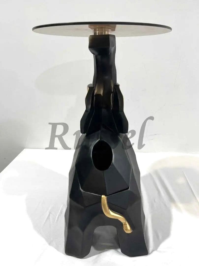 ゾウ サイドテーブル  多機能収納 オブジェ コーヒーテーブル インテリア ぞう