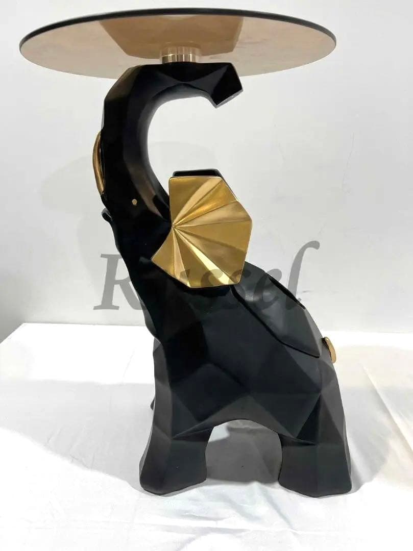 ゾウ サイドテーブル  多機能収納 オブジェ コーヒーテーブル インテリア ぞう