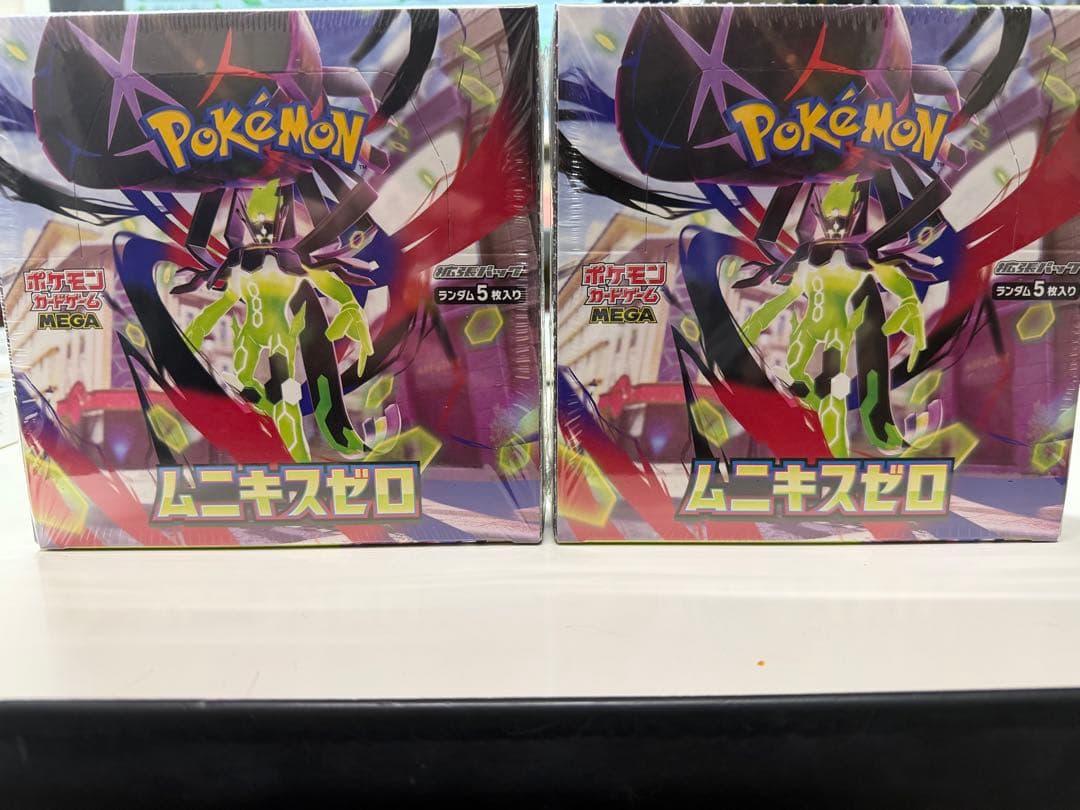 ポケモンカードBOX ムニキスゼロ　2BOX シュリンク付