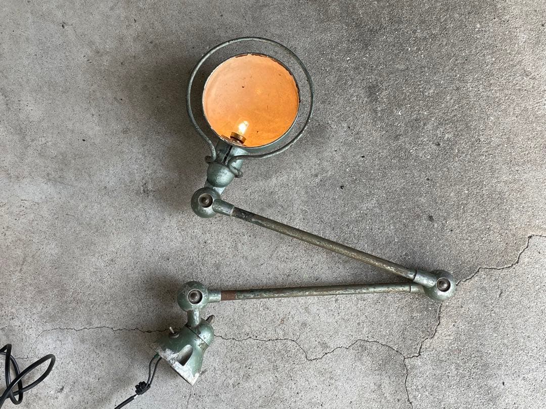 JIELDE 2 bras ジェルデ ヴィンテージ アトリエランプ フランス