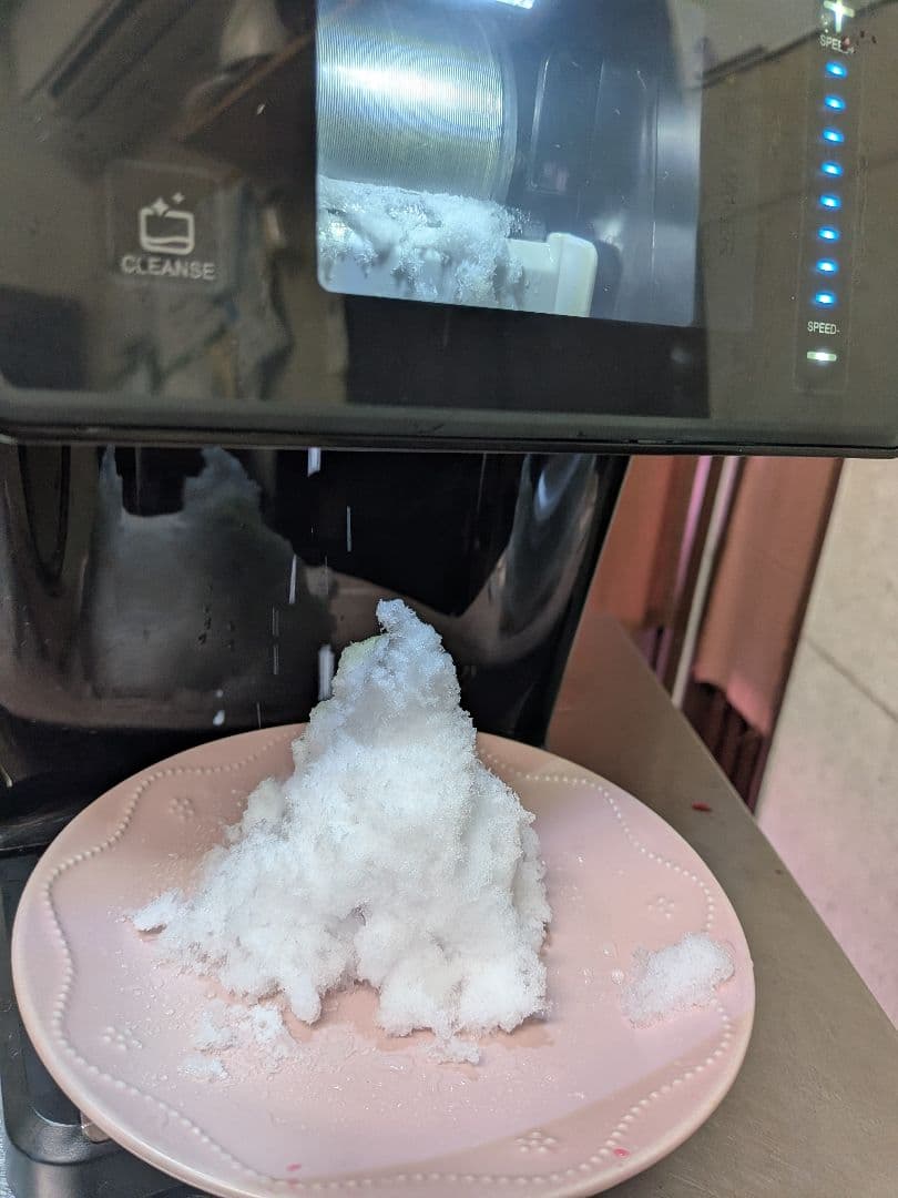 Rosoy スノーフレーク製氷機 ブラック