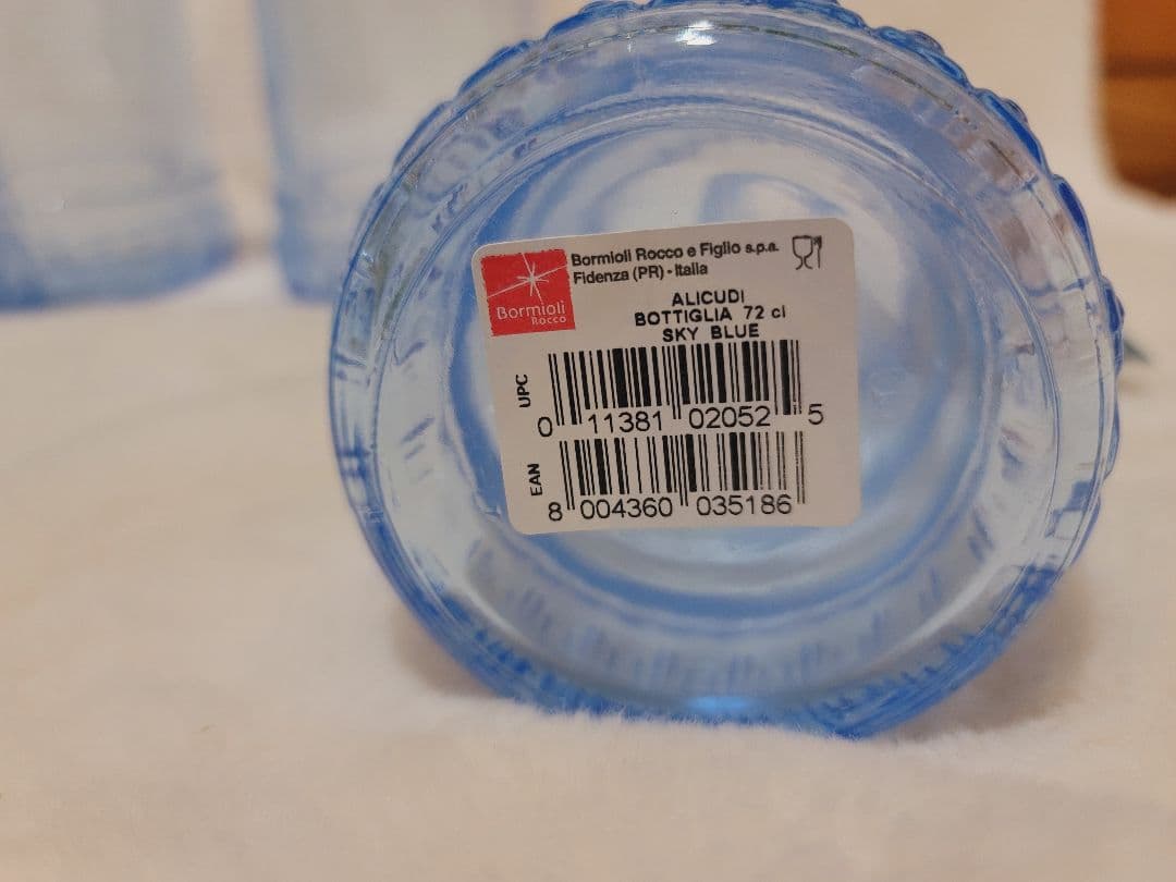 イタリア製 ボルミオリ・ロッコ ガラスタンブラー ピッチャー ボトル 5本