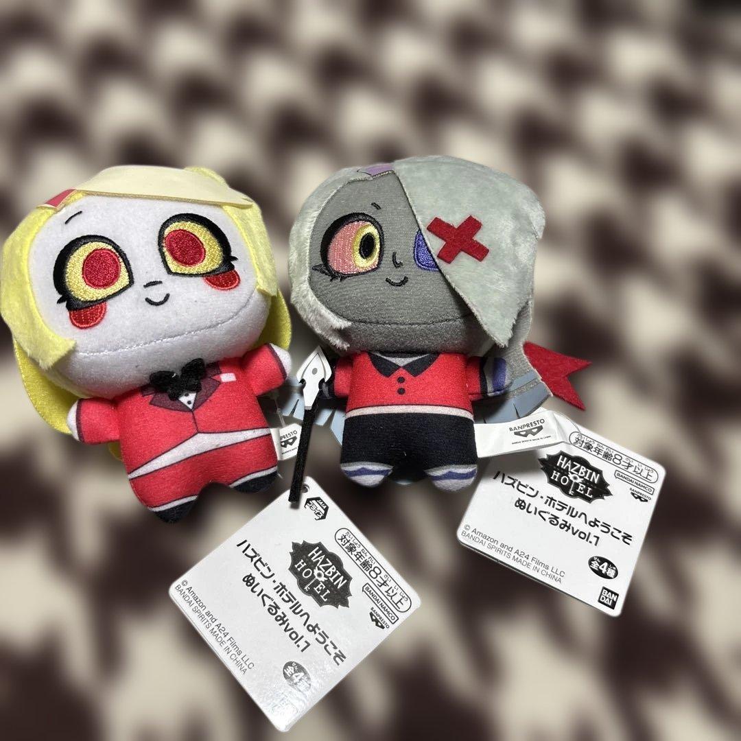 ハズビン・ホテルへようこそ ちびぬいぐるみ チャーリー ヴァギー vol