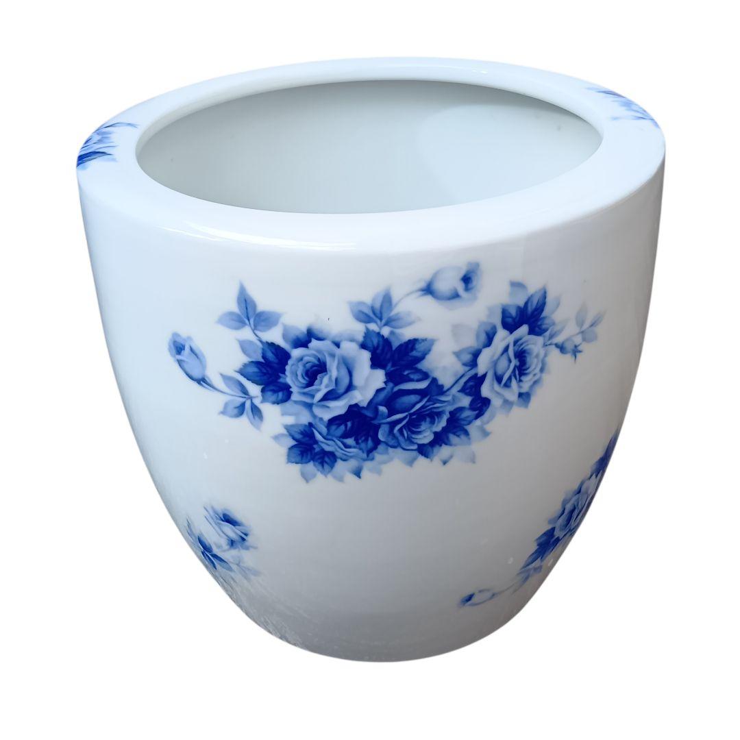 オールドノリタケ 火鉢 ブルーローズ ② - メルカリ