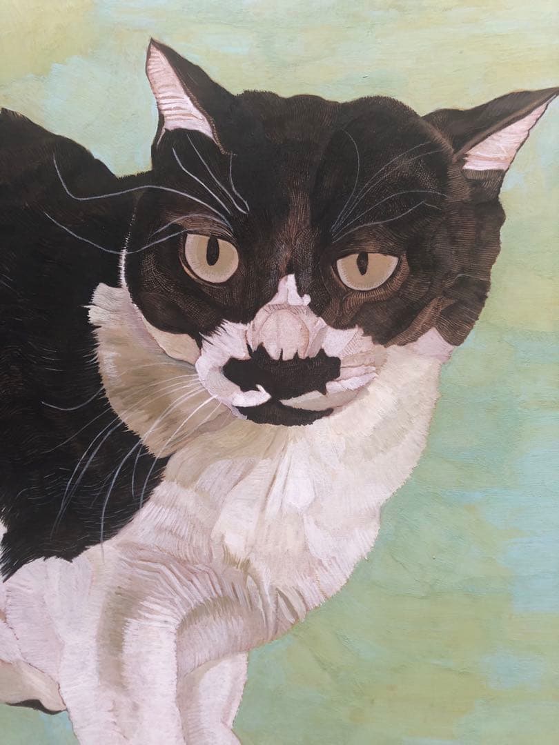 原画「ハッチ」《＋猫イラスト３枚無料プレゼント！》