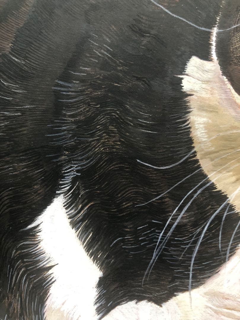 原画「ハッチ」《＋猫イラスト３枚無料プレゼント！》