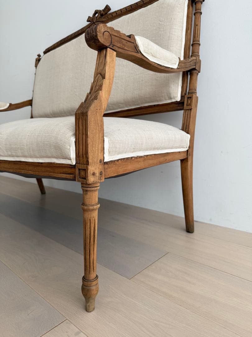 N*Y様 ベルギーアンティークソファベンチクランクマルチェロkrank marc