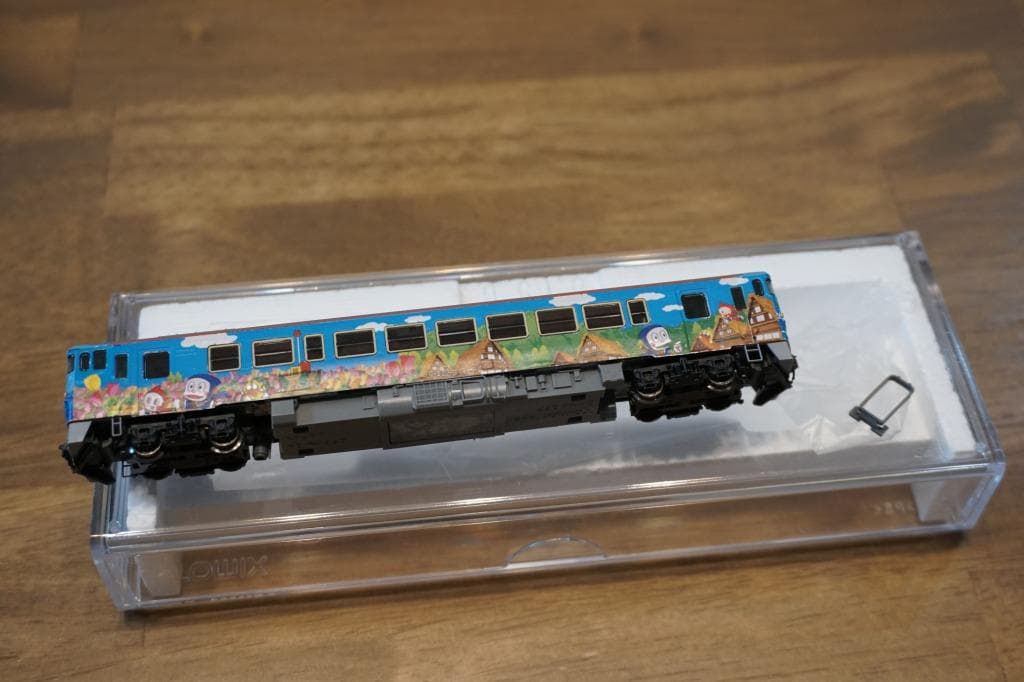 TOMIX キハ40 2135 氷見線・城端線 ハットリくんラッピング塗装 M車