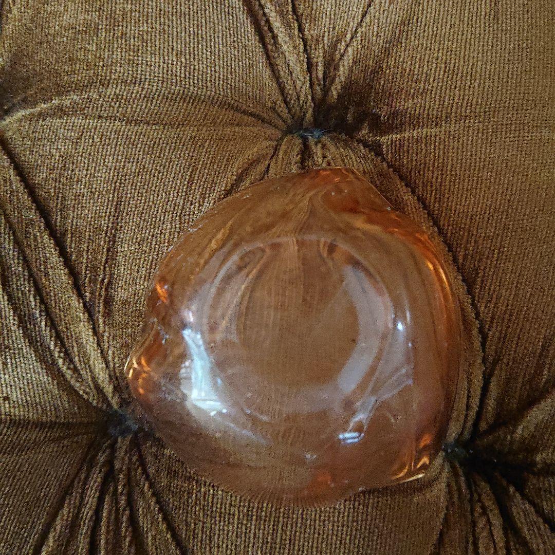 アンバーガラス器アンティーク