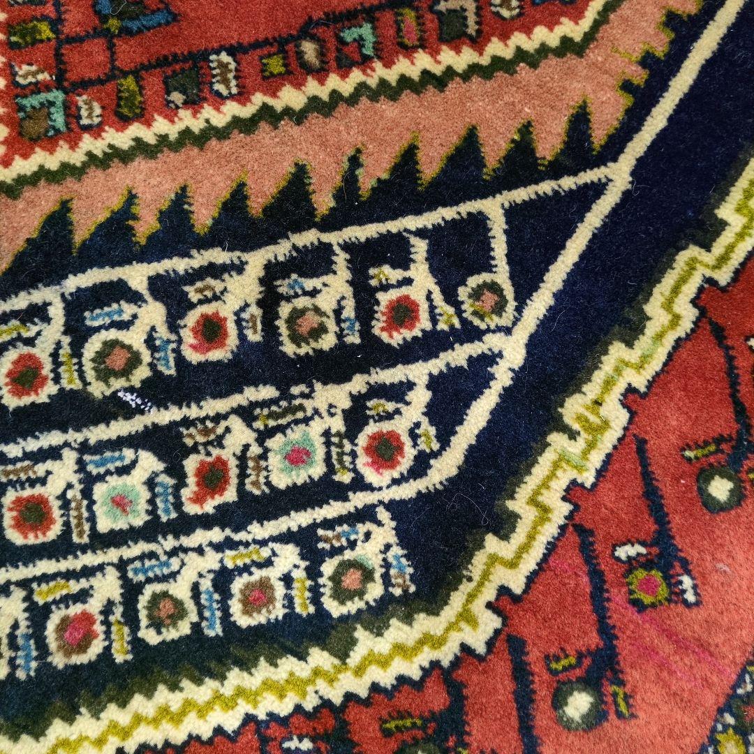 ペルシャ絨毯 シ－ラーズ産 190x75 クリーニング済 shiraz - メルカリ