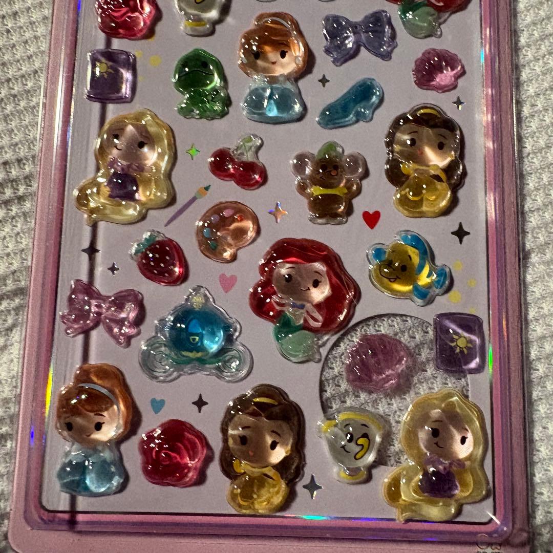 正規品】ディズニープリンセスボンボンドロップシール&ズートピア2枚