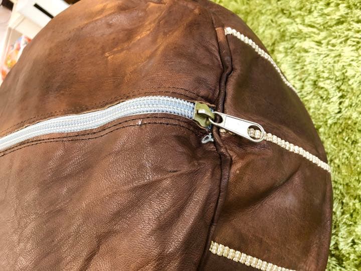 上質モロッカンププ☆オールレザー