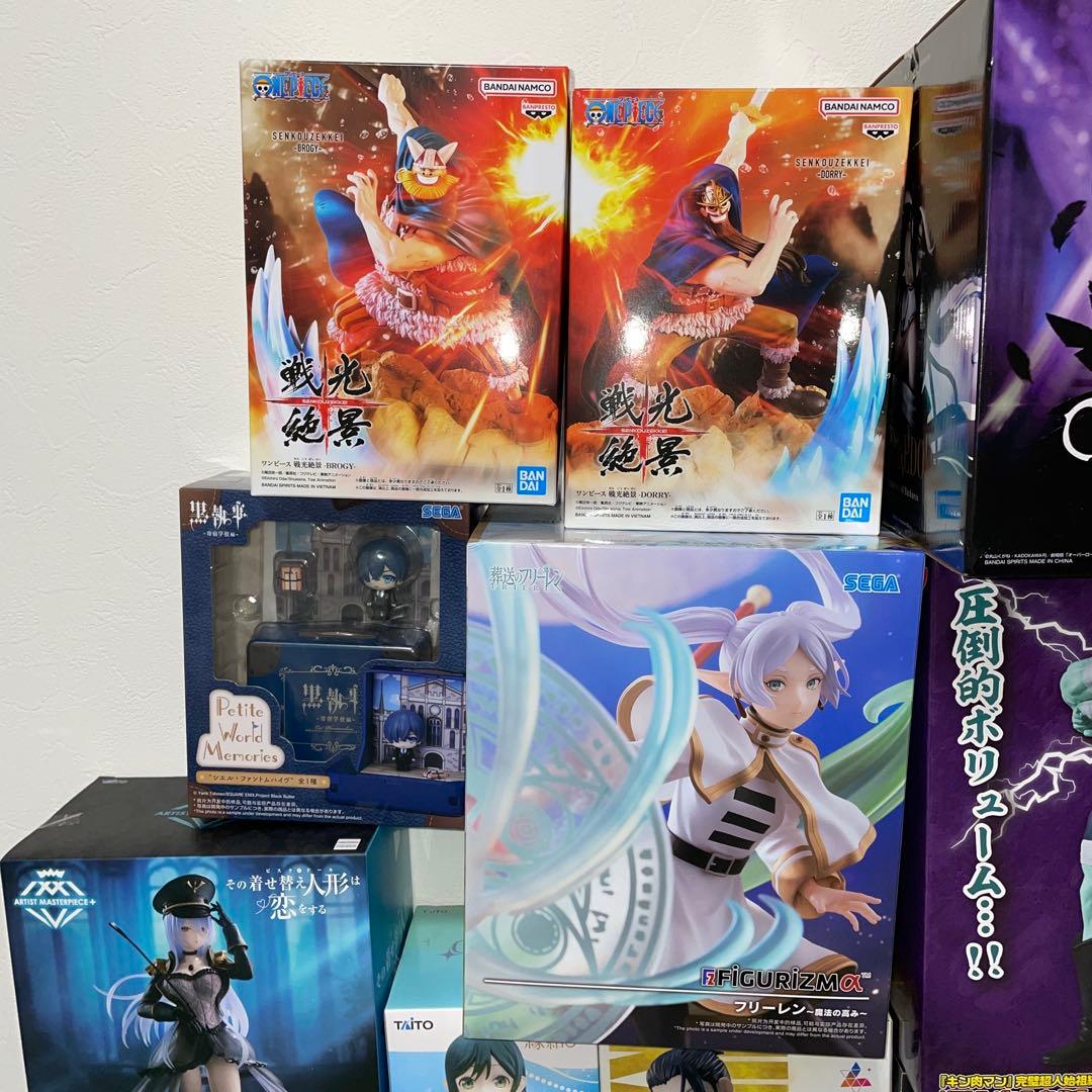 人気フィギュア17個まとめ売り（ドラゴンボール、ワンピース、呪術、美少女など）②