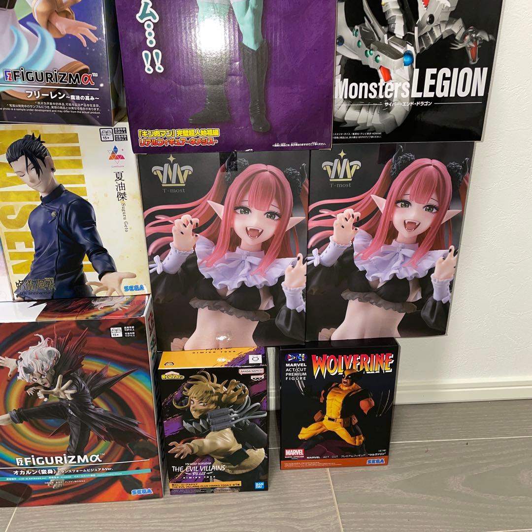 人気フィギュア17個まとめ売り（ドラゴンボール、ワンピース、呪術、美少女など）②