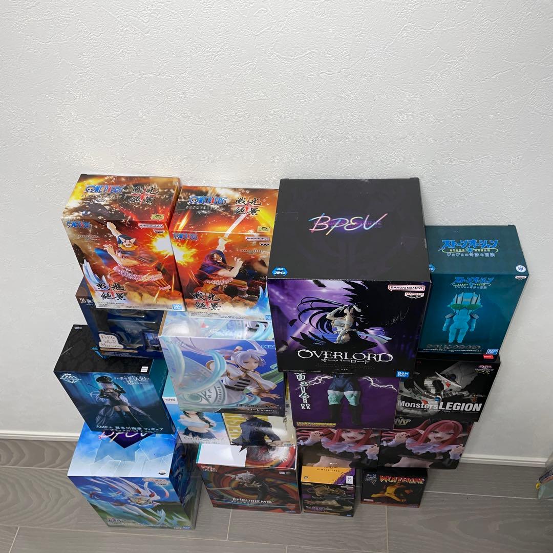 人気フィギュア17個まとめ売り（ドラゴンボール、ワンピース、呪術、美少女など）②