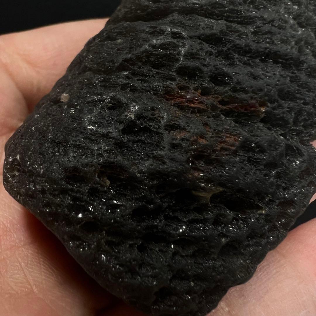 アグニマニタイト テクタイト 約80.5g インドネシア産 大粒 希少石