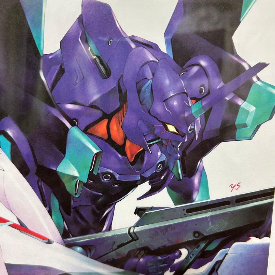 愛蔵版限定特典 非売品複製原画 綾波レイ エヴァンゲリオン 貞本義行