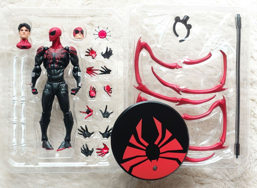 スーペリア スパイダーマン リボルテック アメイジングヤマグチ風