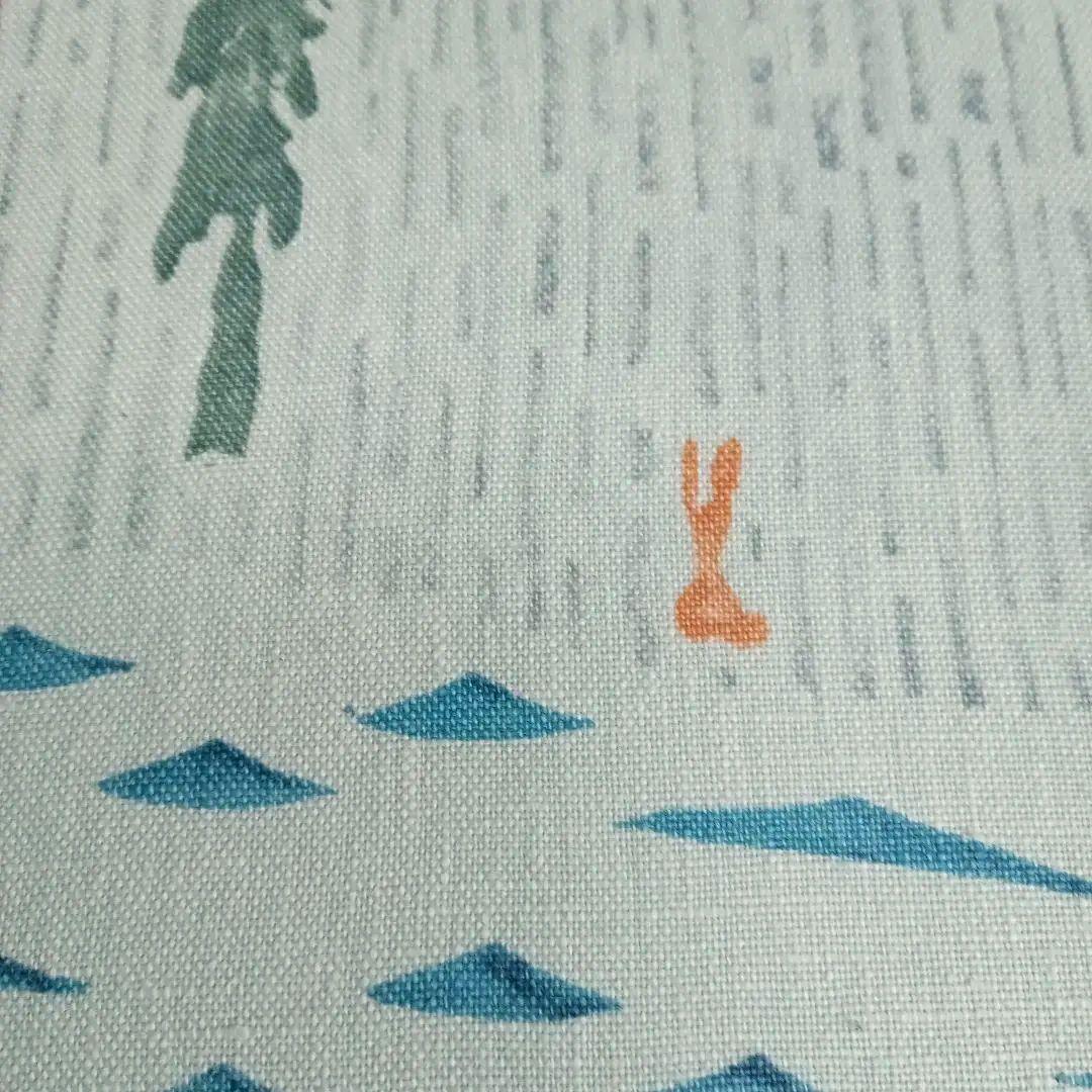 ミナペルホネン one day ファブリックボード (大) ミントブルー