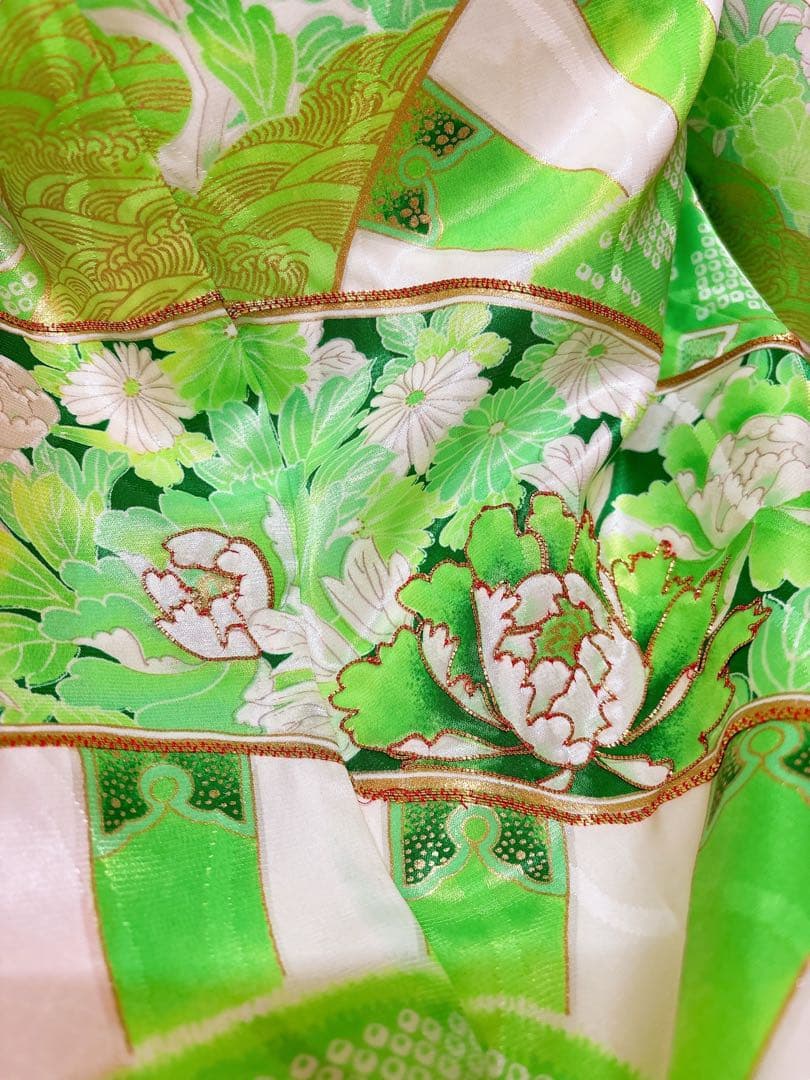 【レトロ・アンティーク】絞り柄 七五三 7歳 フルセット