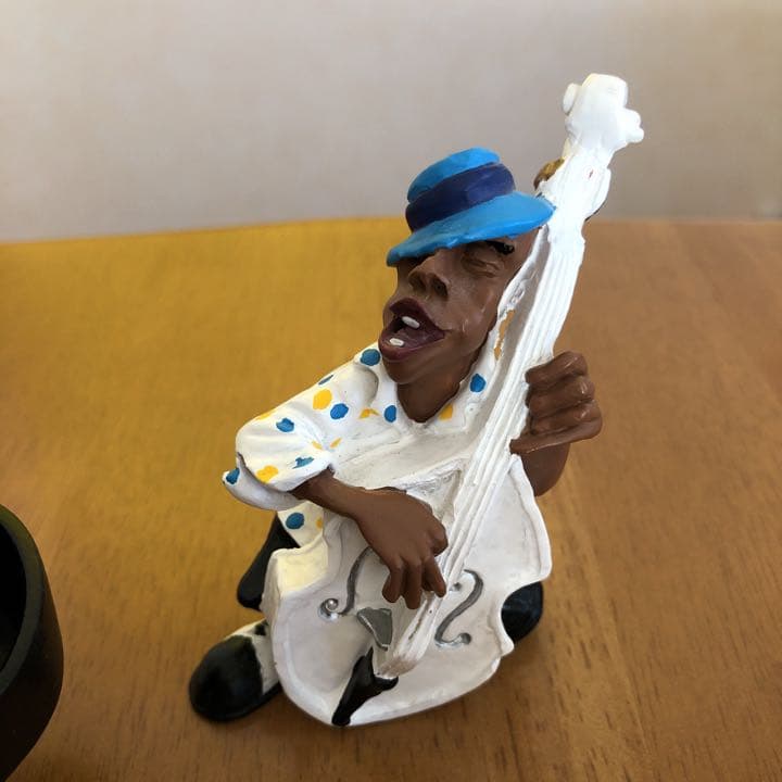 JAZZ】ジャズ バンド フィギュア 置物 人形 5体 セット アンティーク