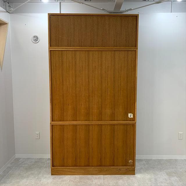 70sヴィンテージジャパンチークカップボード（食器棚）