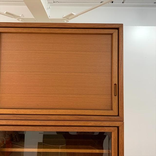 70sヴィンテージジャパンチークカップボード（食器棚）