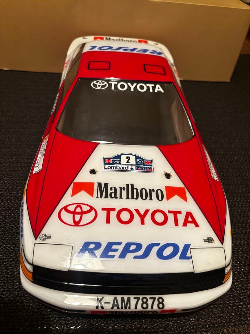 タミヤ　セリカGT-FOUR （ST165）塗装済み未走行ボディ（TT02用）