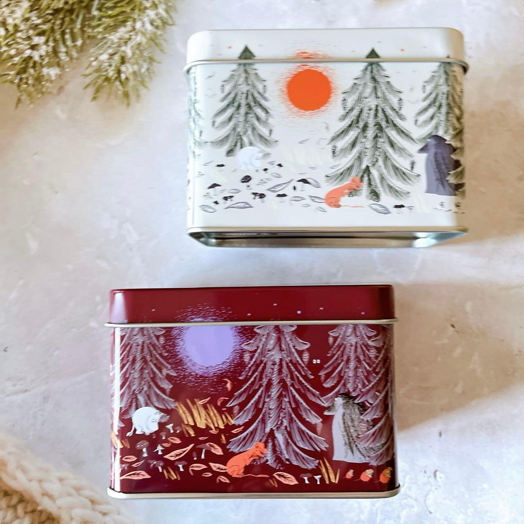 ♡ムーミン　マルティネックス　ティン缶　収納　小物入れ　キッチン　アルミ缶