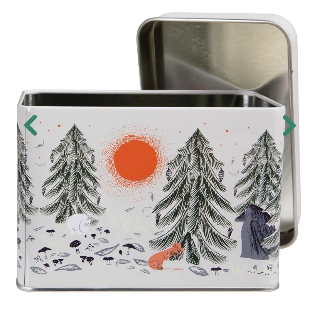 ♡ムーミン　マルティネックス　ティン缶　収納　小物入れ　キッチン　アルミ缶