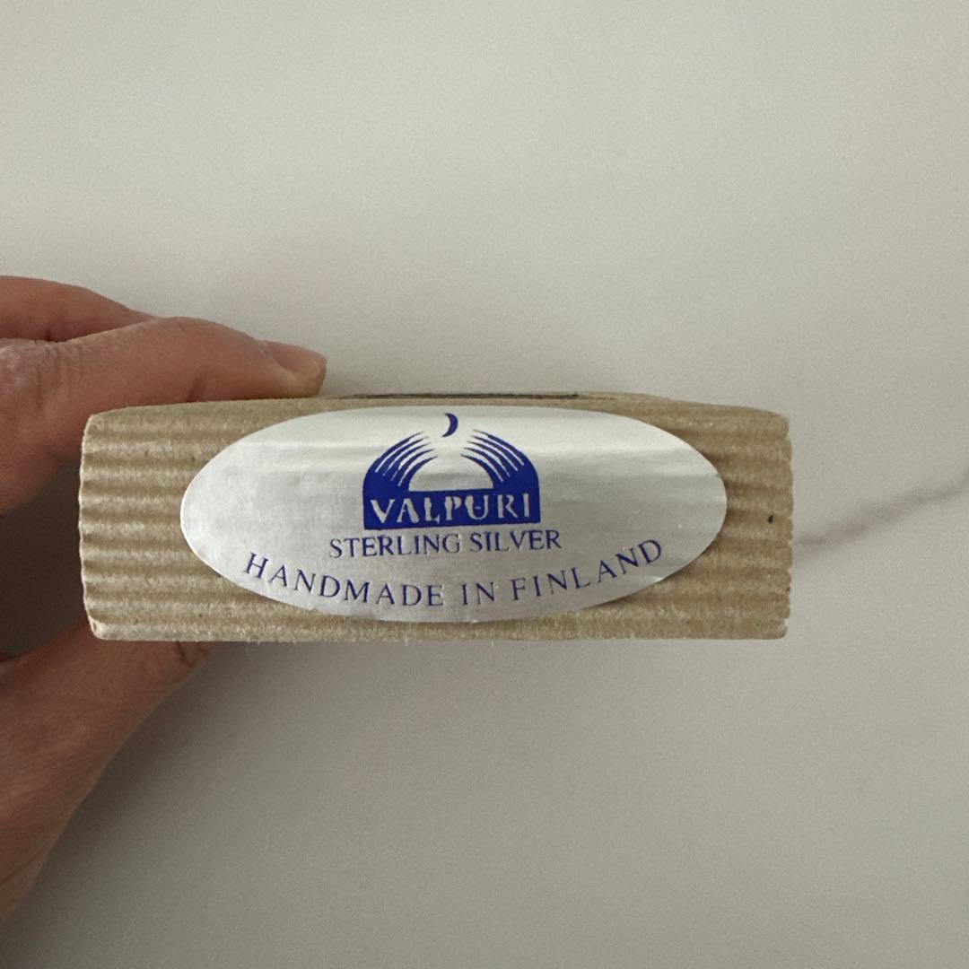 フィンランド製　シルバー　ペンダントネックレス　VALPURI ヴィンテージ