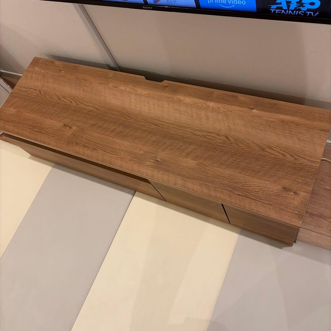 LOWYA [幅140] テレビ台 日本製 ローテレビ台 50V型対応 完成品