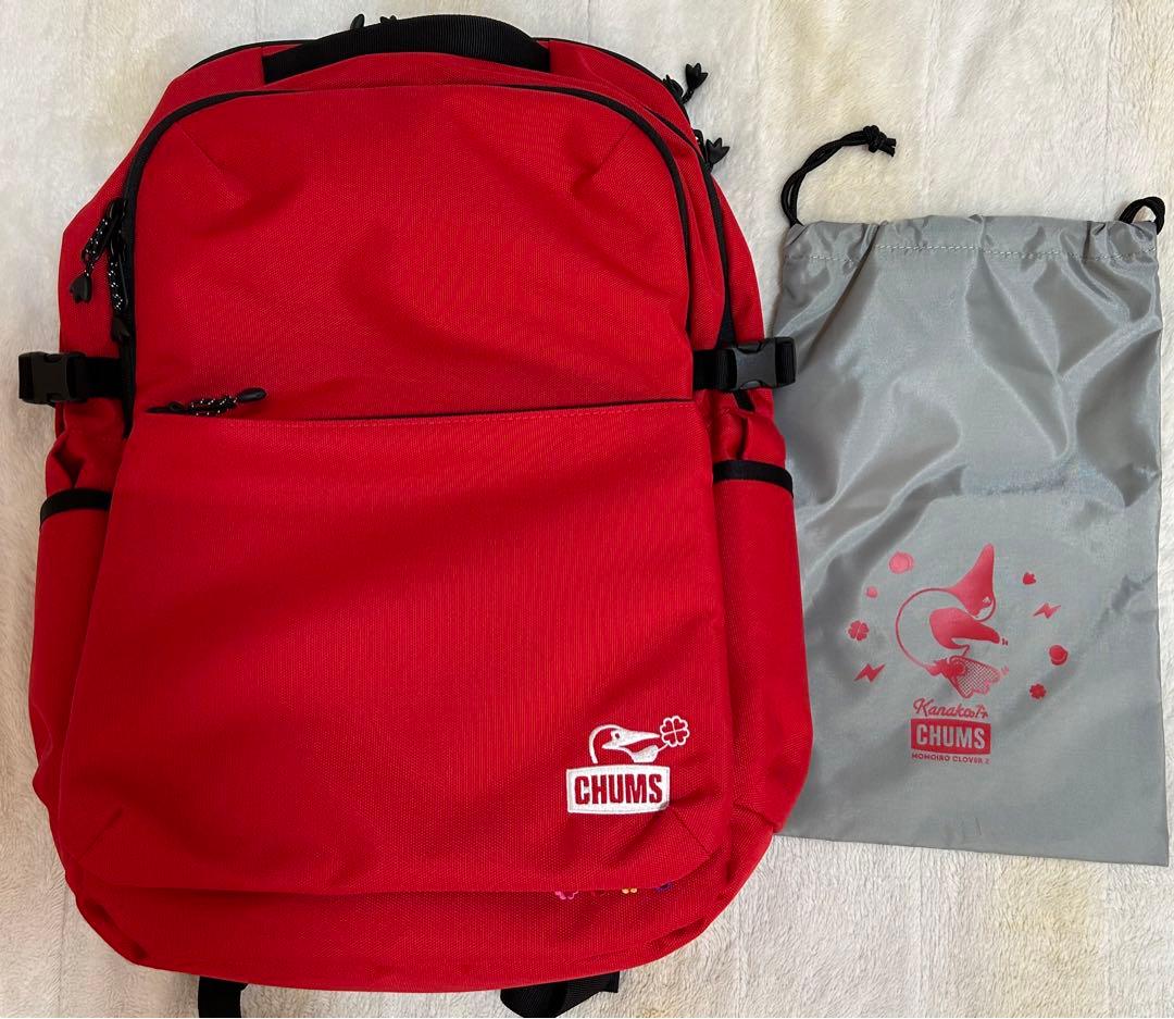 ももいろクローバーZ ももクロ CHUMS アルティメットリュック赤 百田夏
