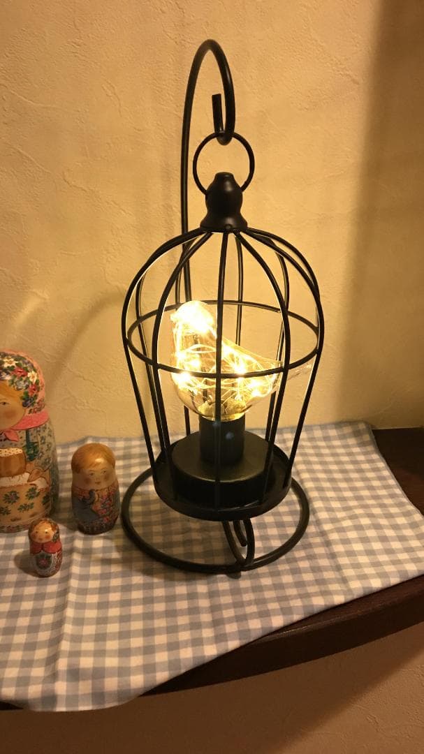 間接照明ライト 装飾ランプ おしゃれ 鳥かごデザイン LED