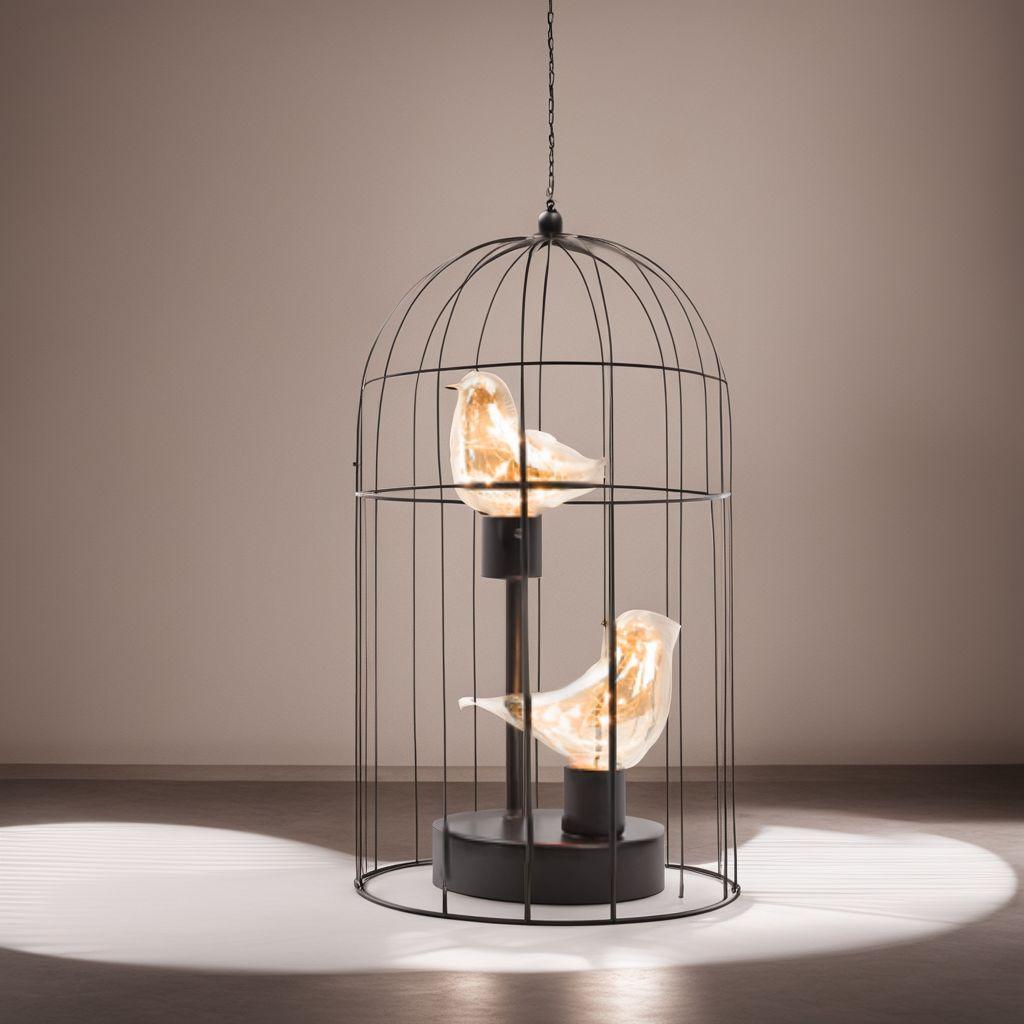 間接照明ライト 装飾ランプ おしゃれ 鳥かごデザイン LED